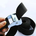 Heavy Duty 1 Inch Nylon Tie Down Strap 25mm Cambuckle Lashing Strap With Self-Adhesive Feature for Shoes Bags Garments
