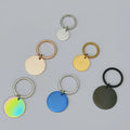Stainless Steel Pet ID Tag Personalized Dog Collar Tags Custom Kitten Puppy Photo Name Pendants Keychain