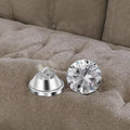 WELLTOP VT-18.036 Clear Round Crystal Rhinestone Decorative Button for Furniture and Sofa Decoration