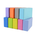 Chinmon Eco-Friendly Colorful Large Custom Logo 120g High Density EVA Foam Yoga Block Wholesale 3*6*9Inches Pilates Yoga
