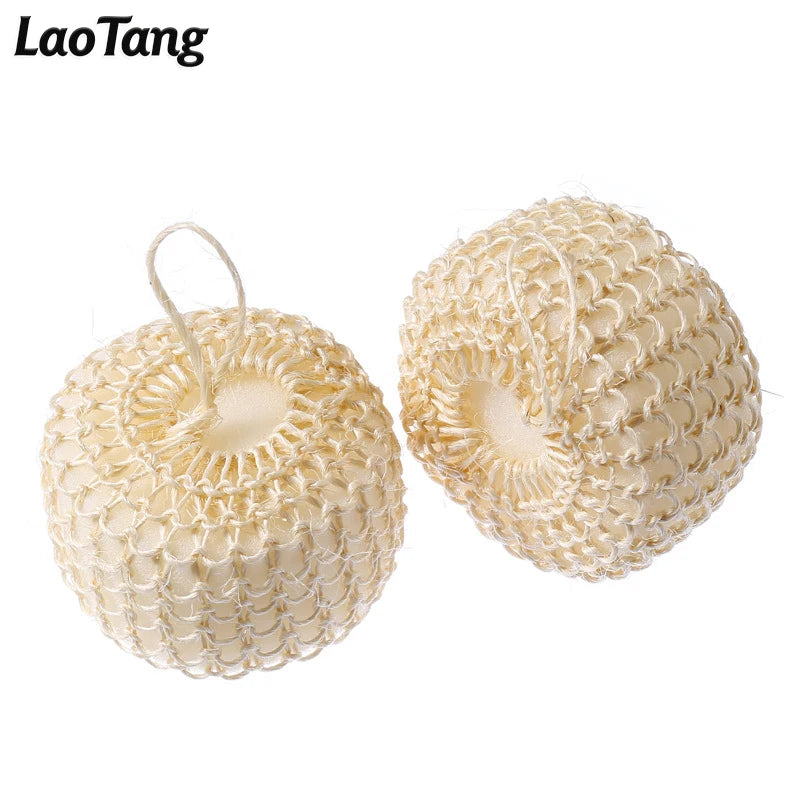 Hot Sale Sisal Bath Sponge Shower Exfoliating Set Accessories Bath Ball