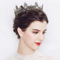 Super Elegant Antique Gold/Silver Rhinestone Bridal Wedding Crown Tiaras Fashion Hair Accessories