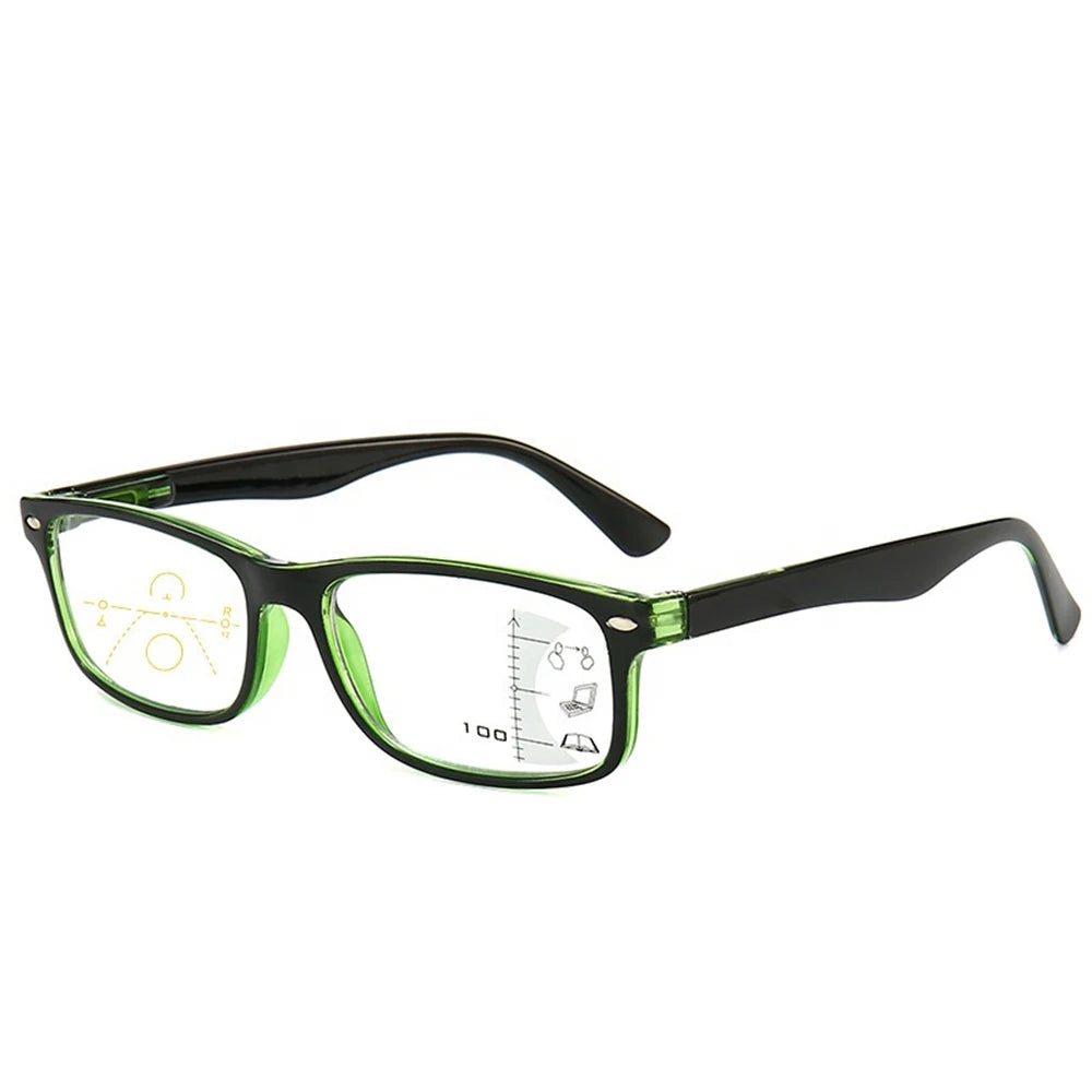 Ready to Ship Eyeglasses Cheap Colorful Pc Frame Unisex Eyeglasses Blocking Progressive Prescription Reading Eyeglasses JA3707