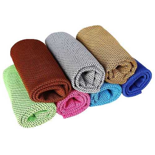 Personalized Cold Sensation Microfiber Two-color Cold Towel Packing Barrel Sport Hand Towel MegaBDM