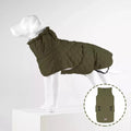 OEM/ODM Windproof Large Pet Dog Winter Quilted Cotton Sports Style Warm Comfortable Jacket with Reflective Tape