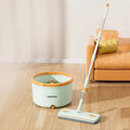 Homettler Mops Home Cleaning Products Clean Dirty Separation 360 Spin Mop Include Reusable Mop Pads for Dry/Wet Floor