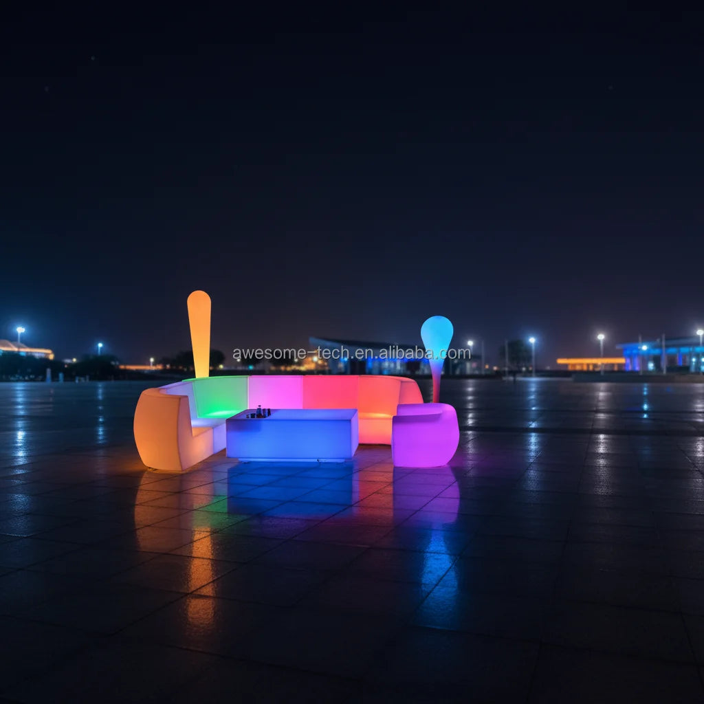 Led Light Glow Club Furniture Nightclub Lounge (sf201)