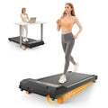 Smart Electric Treadmill with App Control 2.4 Degree Incline Running Machine Portable Fitness Equipment for Home Workout