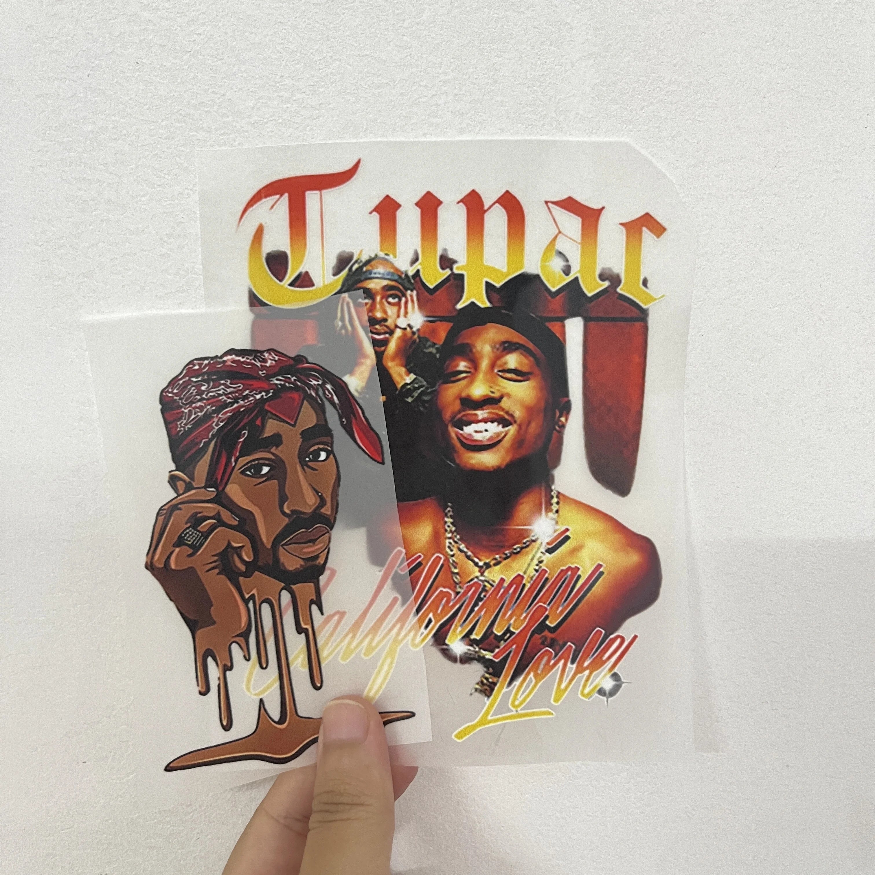 Wholesale Custom Dtf Heat Transfer Stickers logo Designs Ready to Press Heat Transfer Designs Vinyl on Garment
