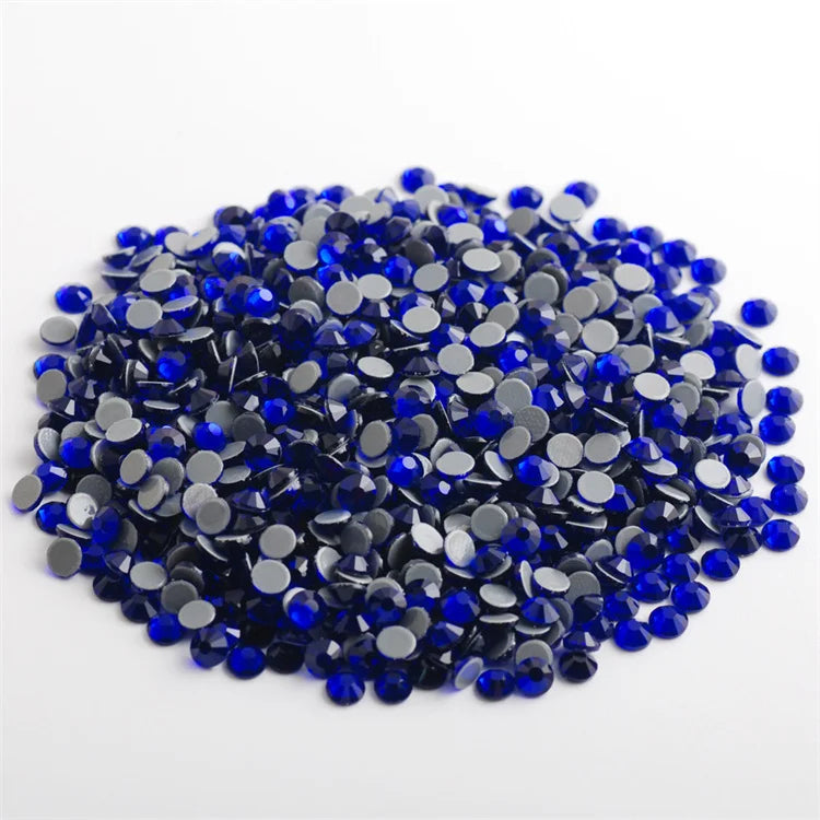 Hisenlee SS5 Bling Crystal Glass Rhinestone 1440Pcs/Bag Flatback Iron Garment Accessory Hotfix Strass for Clothing