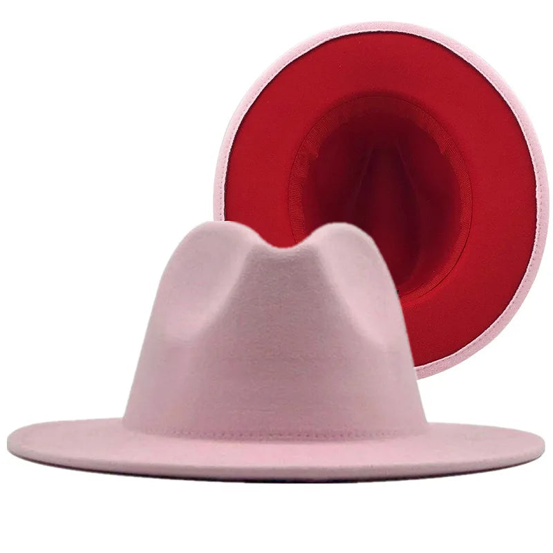Best Classic Man Autumn Winter Short Brim Premium Real Wool Fedora Hats