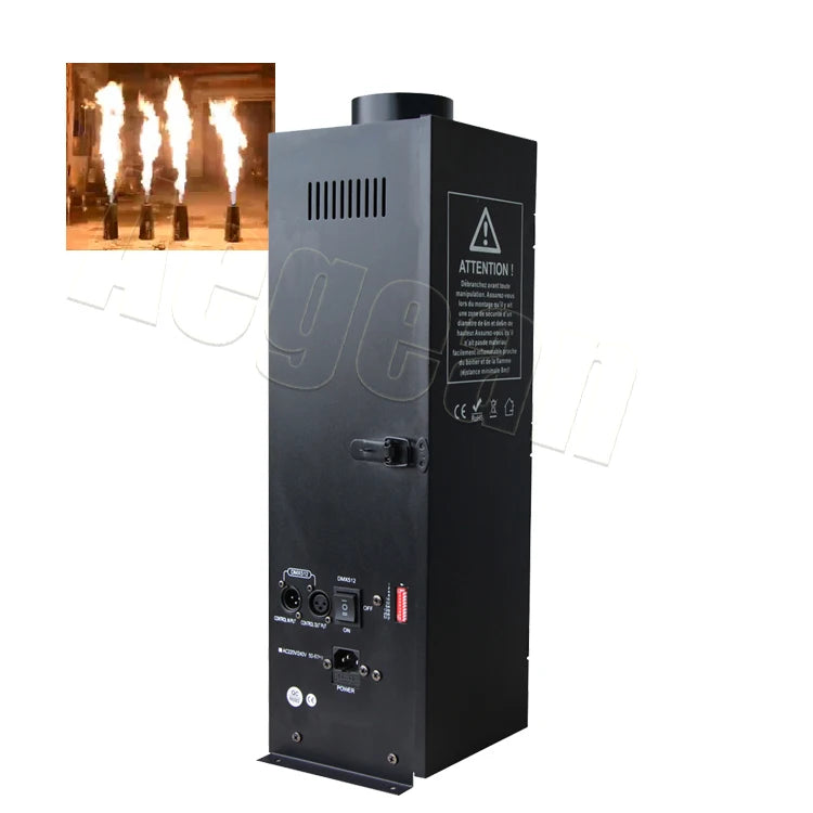 150W Fire Effects Dmx512 Remote Control Flame Machine for Stage Performance