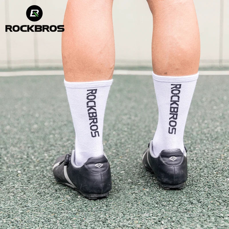 ROCKBROS High Quality Cycling Sport Socks Cotton Cycling Socks Athletic Cycling Bicycle Socks
