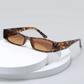 Transparent Men Plastic Glasses Frames Red Frame Glasses Small Hiphop Party Sun Glasses Small Frame Square Sunglasses