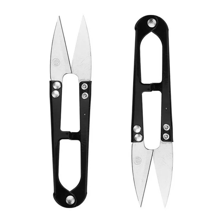 Wholesale Black U-shaped Yarn Cutting Scissors Thread Nipper Cutter Snips