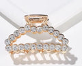 Diamond Claw Hair Clip Crystal Shark Clip Big Hair Catch Temperament Metal Hairpin Hair Accessory Pearl Hairpin