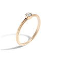 H&F Original Manufacturer Classic Diamond Bezel Ring Luxury Eternity 2.5mm Natural Diamond Solid 14K Gold Wedding Band