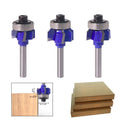 L-N191-1 High Quality 4 Flutes Wood Router Bit Woodworking Milling Cutter R1 R2 R3 Trimming Knife Edge Trimmer