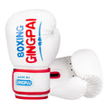 For Free Fight MMA Sanda Training Gloves Kids Martial Arts Waterproof Stretch Hand Grips PU Leather Boys Girls