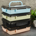 Eco Friendly Children Bento 3 Layer Lunch Box Container Leakproof Food Storage for School Camping MegaBDM