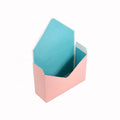 CSMD Yiwu Suppliers Envelope Shape Wholesale Rose Flower Bouquet Cardboard Paper Boxes for Saint Valentine's Day