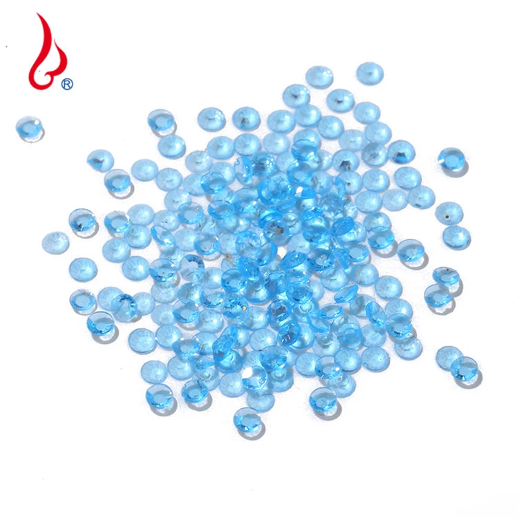 Lan Guang Factory 4mm 50000pcs/bag Wholesale Resin Stones Round Flatback Resin Loose Rhinestone for DIY Crafts