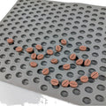 LifeTop 202Cavity Mini Coffee Bean Silicone Mold Food-Grade Coffee Bean Shape Mold for Cake Soap Chocolate Pet Treats MegaBDM