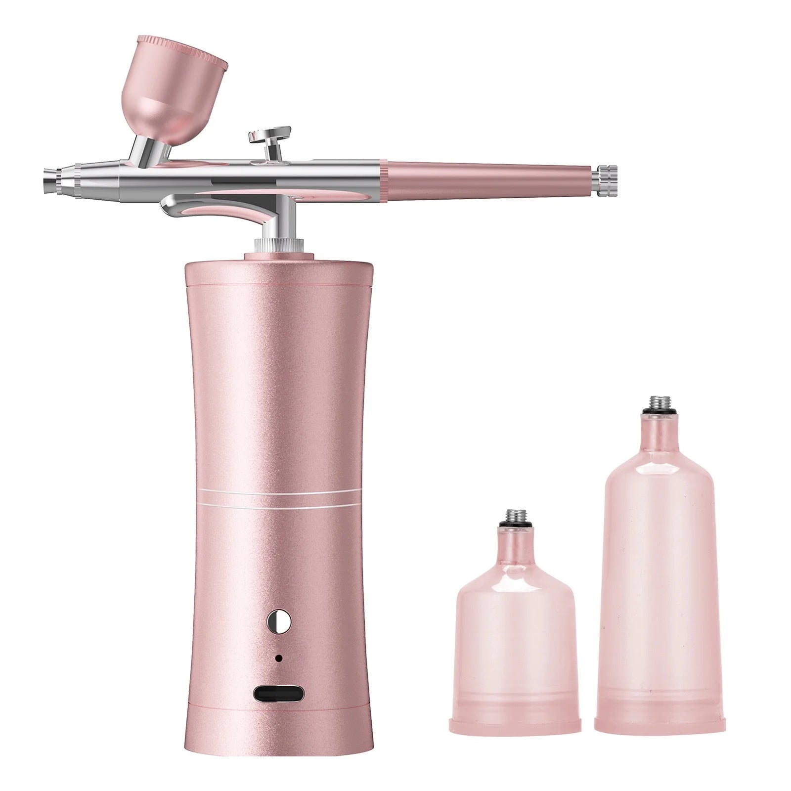 2025 New Portable Oxygen Infuser with Gravity Feed Effortless Skin Care Beauty Personal Care Radiant Results Air Gun Airbrush