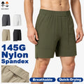 Wholesale 145 GSM Nylon and Spandex Quick Dry Breathable Running Shorts Men Women Custom Logo Gym Training Shorts
