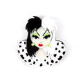 Punk Hip Hop Style Exaggerated Black White Eye Shadow Earrings Reen Hair Highlights Nightclub Style Acrylic Weddings Gifts