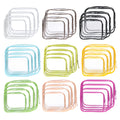 clear Make up Bag Customized Logo Women Clear Waterproof Pouches Travel Toiletry Transparent Pvc Cosmetic Bags With Zipper