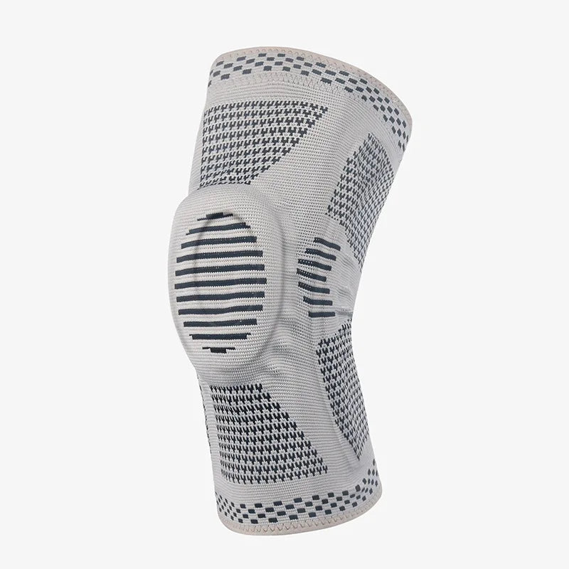 Hot Sale High Elastic Fitness Equipment Compression Knee Support Brace Knee Pain Relief Protective Compression Sleeve