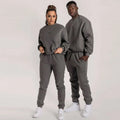 China Manufacturer Designer Custom Embroidered Hoodies Set Unisex Hoodies Jogger Sweatsuit Sweatpants Set