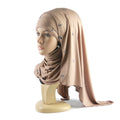 High Quality New Fashion Colors Premium 2021 Plain Muslim Women Head Shawl Scarf Shawls Cotton Jersey Hijab for Women Hijab