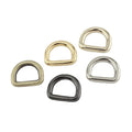 Nolvo World 13*11 mm 1/2" Small D Ring Buckle for Bag Fittings Adjustable Ring Diy Bags Parts