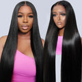Raw Human Hair Vietnamese Lace Front Bone Straight Per Cut hd Lace Wigs 180% Density Human Hair Glueless HD Lace Frontal Wigs