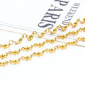 Tagor Jewelry Ladle Vacuum Furnace Electroplated Gold Ornaments End Diy Beaded Decorative Chain Connecting