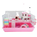 Kingtale Luxury Pet Toys Large Double-layer Many Styles of Cute Hamster Cage Villa Packages