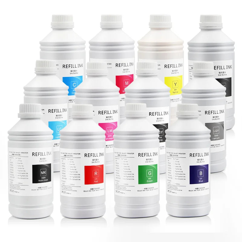 OCBESTJET 1000ML 8 Colors Universal Pigment Ink for HP Z6100