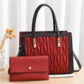 2026 Luxury Promotional Gift Daily New Arrival Pattern Classic Premium Vintage Pu Luxury Handbag Set for Women