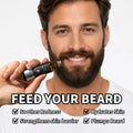 Helichrysum GHK-Cu Peptide Beard Growth Roll on Serum With PDRN Hyaluronic Acid Soothing Grey Hair Beard Reverse Serum for Men