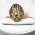 Factory Price Spa Bath Pillow with Suction Cups Anti-Slip Bath Tub Spa-Kissen PU Waterproof Sponge Bathtub Pillow Badesofa