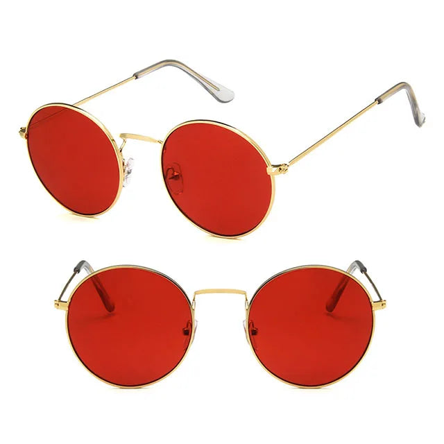 DLL3554 Retro Small Round Sunglasses 2021 Vintage Sun Glasses Wholesale for Men Women John Lennon Style