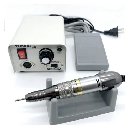STRONG 90 Control Box 65w 35000rpm 102 102L Handle Electric Nail Drill Polish Machine Manicure Nail Drill Set