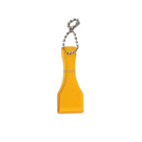 UV Printed ABS/PS Lottery Tickets Scraper Ball Chain Plastic Scratchers Keychain