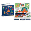 2023 New Life Scene Educational Children Gift Toddler Kids Customize Jigsaw 3D Dinosaur Puzzle Set
