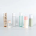 Luxury Frosted New Facial Face Plastic PET 30ml 50ml 300ml 150ml 120ml 100ml Cosmetic Toner Bottle for 100 150 ml Packaging