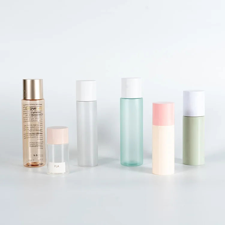 Luxury Frosted New Facial Face Plastic PET 30ml 50ml 300ml 150ml 120ml 100ml Cosmetic Toner Bottle for 100 150 ml Packaging