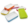 Restaurant Hotel Hotpot Shabu Stackable Melanine Square Plates Rectangle BBQ Plate
