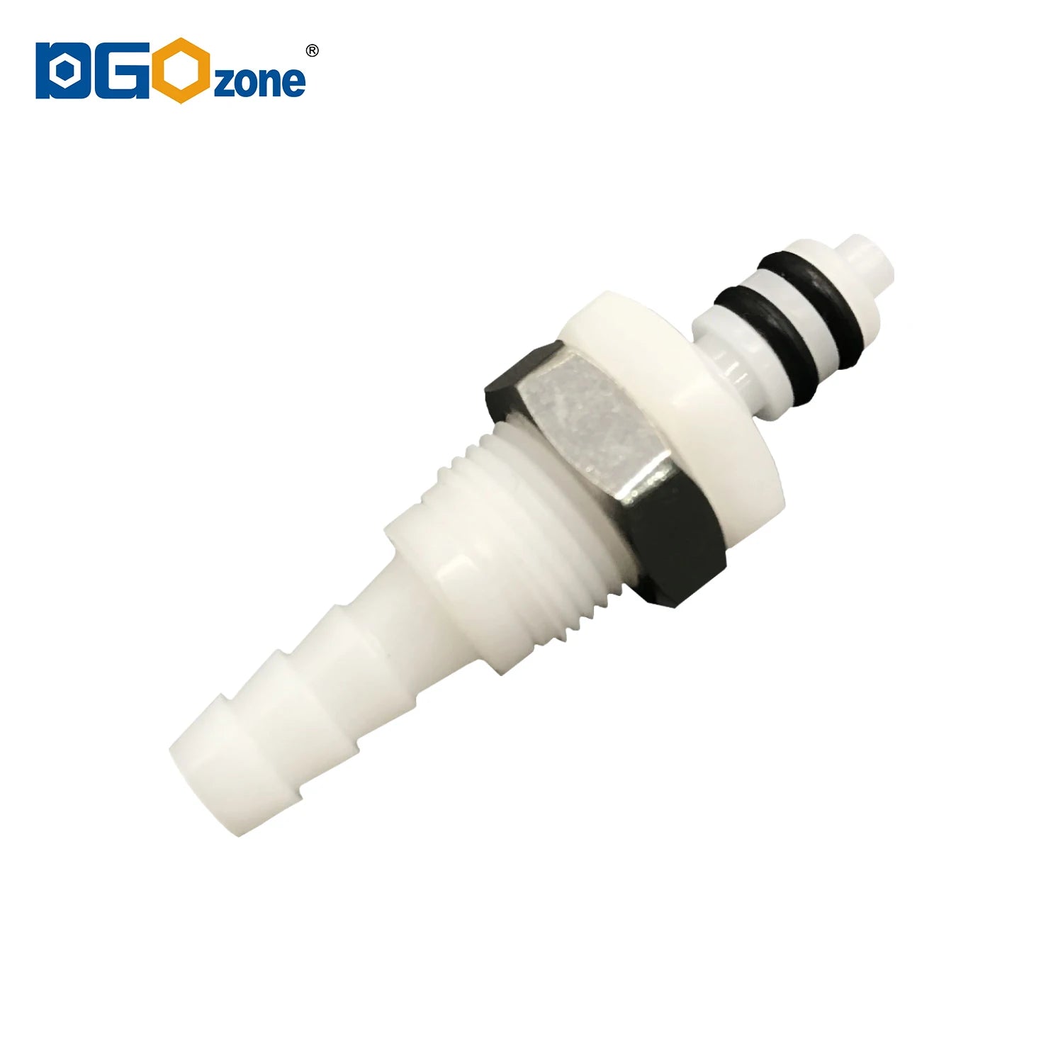 [MSC0104PI] Plastic Quick Couplings 1/4  Valved Hose Barb Panel Mount Coupling Insert